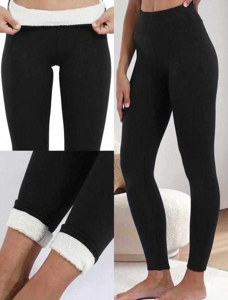 Elevate Your Comfort: 3 Pack of Super Soft Plus Lined Leggings for Women - Perfect for Yoga, Running, and Winter Workouts!