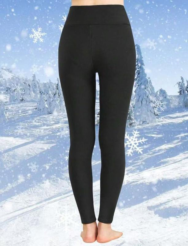 Elevate Your Comfort: 3 Pack of Super Soft Plus Lined Leggings for Women - Perfect for Yoga, Running, and Winter Workouts!