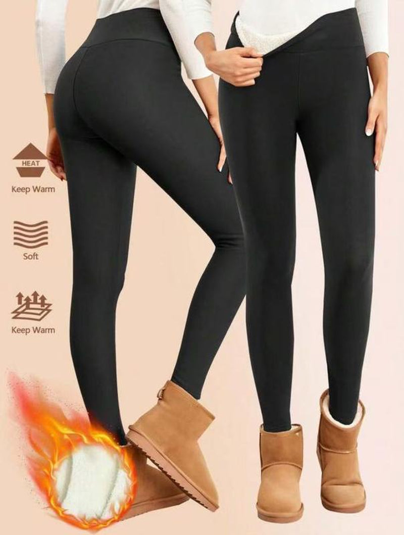 Elevate Your Comfort: 3 Pack of Super Soft Plus Lined Leggings for Women - Perfect for Yoga, Running, and Winter Workouts!